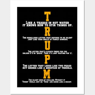 Funny Trump Quote Posters and Art